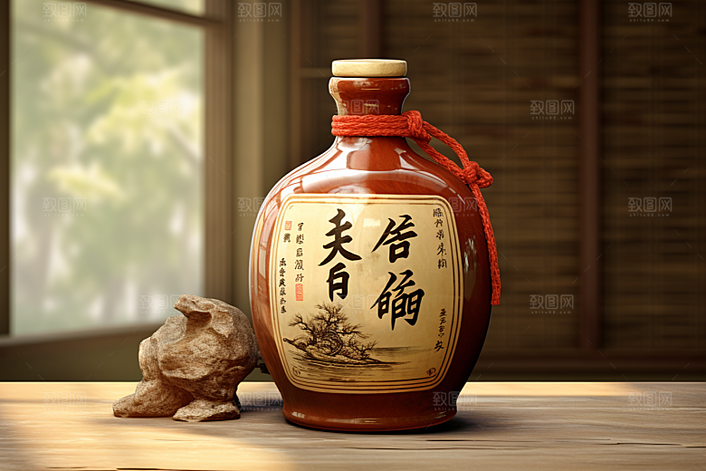 美酒饮品畅饮摄影图