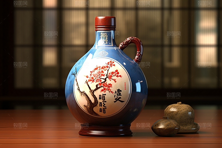 美酒品酒饮品摄影图