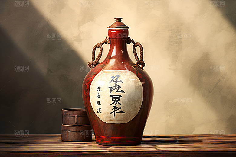 美酒畅饮饮品摄影图