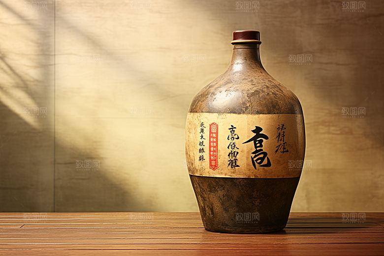 美酒畅饮酒具摄影图
