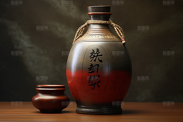 美酒高清酒具摄影图