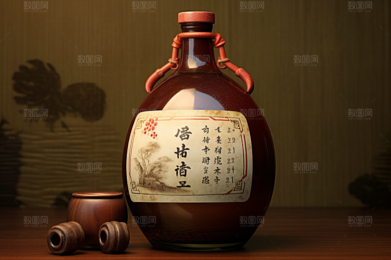 美酒高清精致摄影图