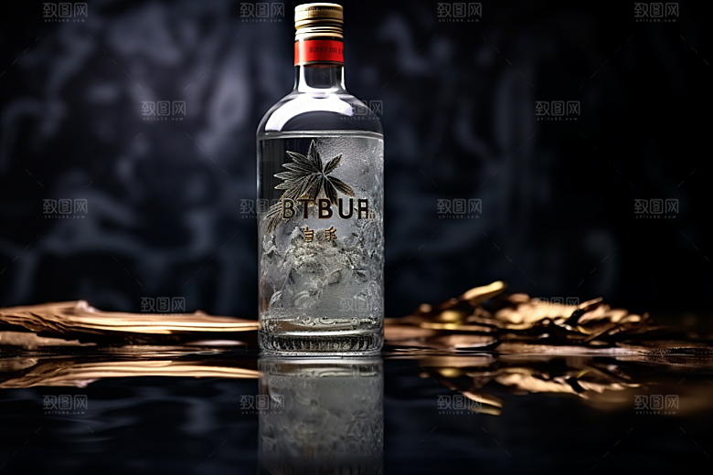 美酒酒具品酒摄影图