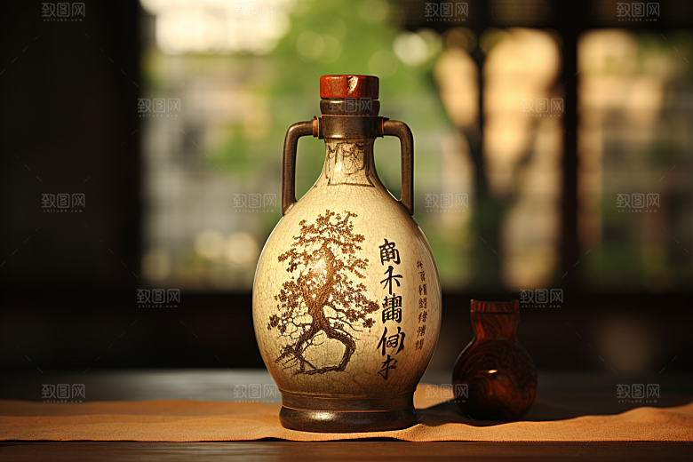 美酒畅饮饮品摄影图