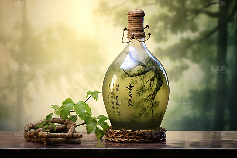 美酒畅饮品酒摄影图