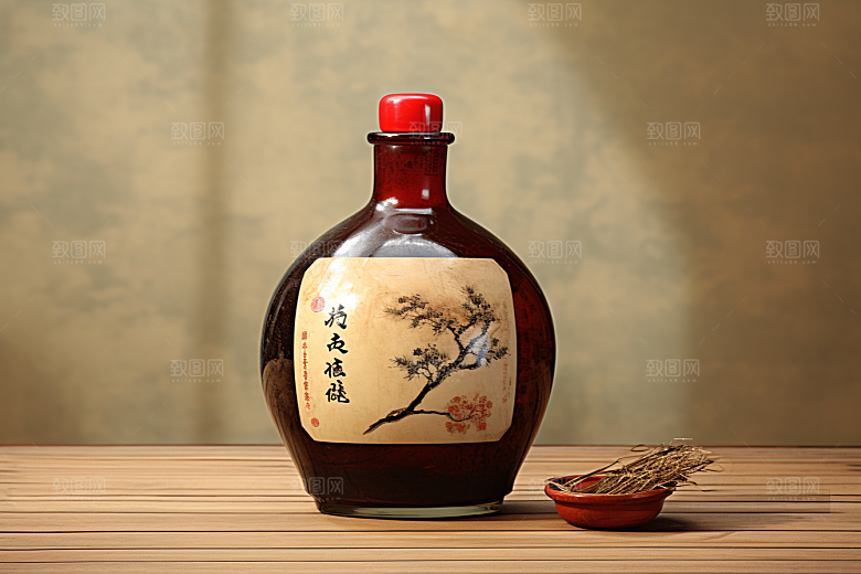 美酒饮品酒杯摄影图