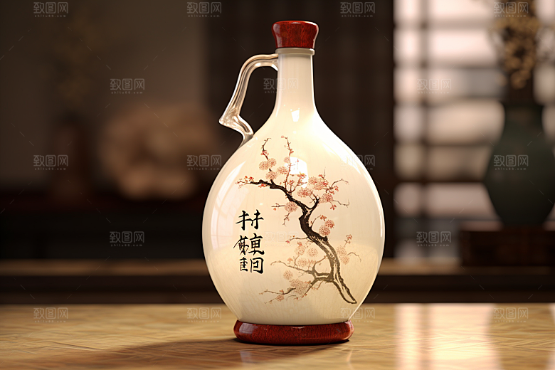 美酒酒具饮品摄影图