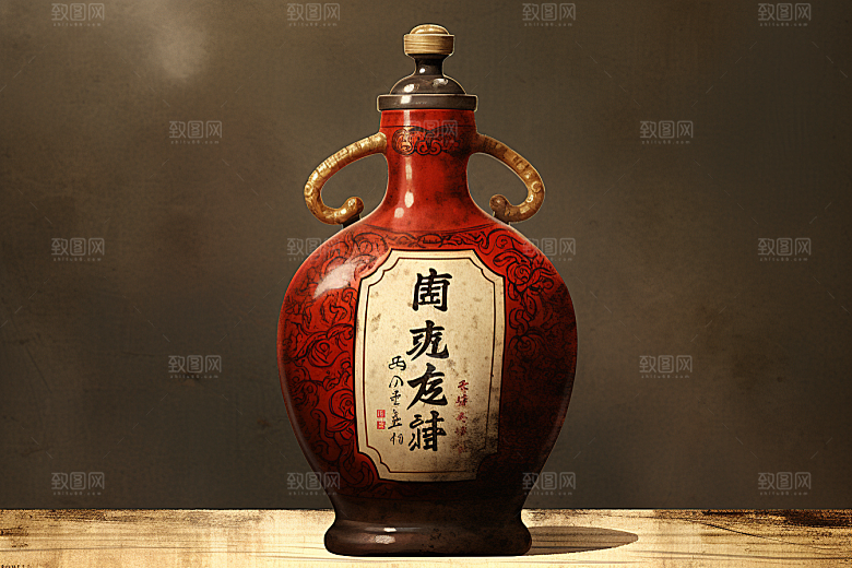 美酒品酒饮品摄影图