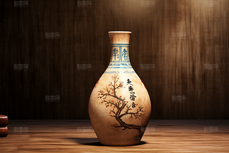 美酒精致畅饮摄影图