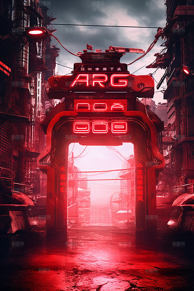 机械大门时尚高清素材