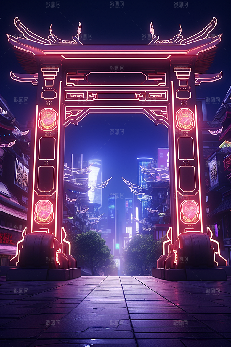 机械大门游戏原画高清素材