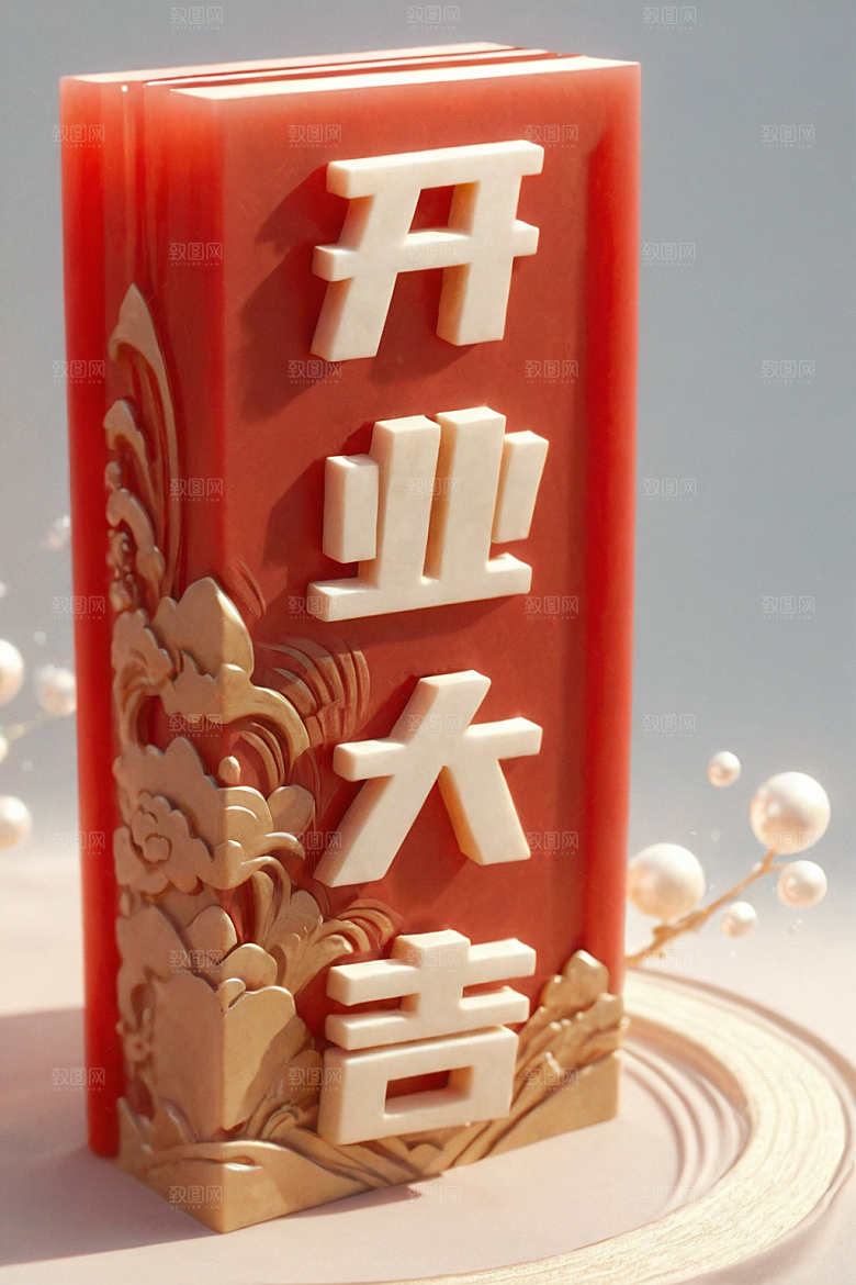 开门红新年高清艺术字