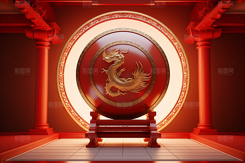 开业大吉开工电商背景图