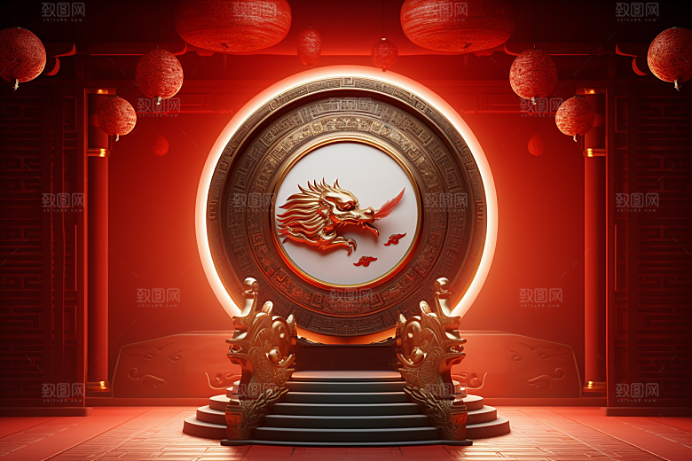 开业大吉电商开工背景图