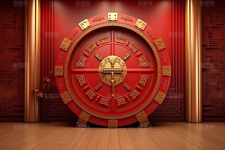 开业大吉开门红开工背景图