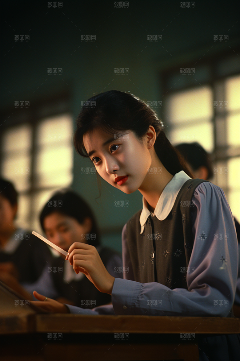 考生高清中考摄影图