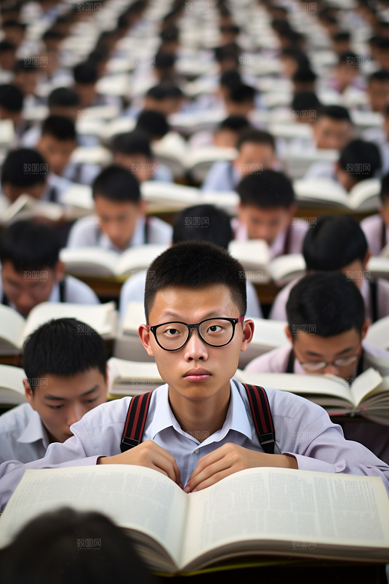 考生高清学校摄影图