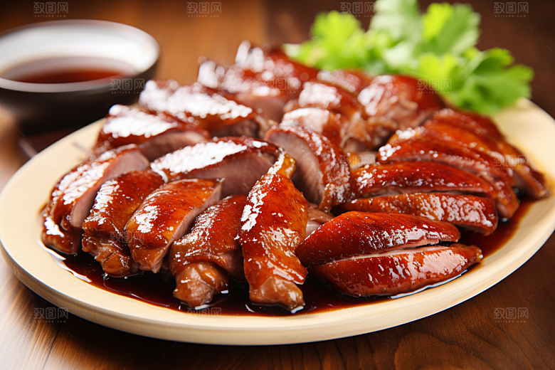 烤鸭烧鸭特色菜主菜素材