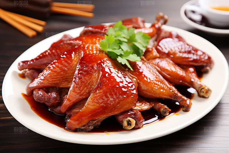 烤鸭烧鸭美味烧鹅素材