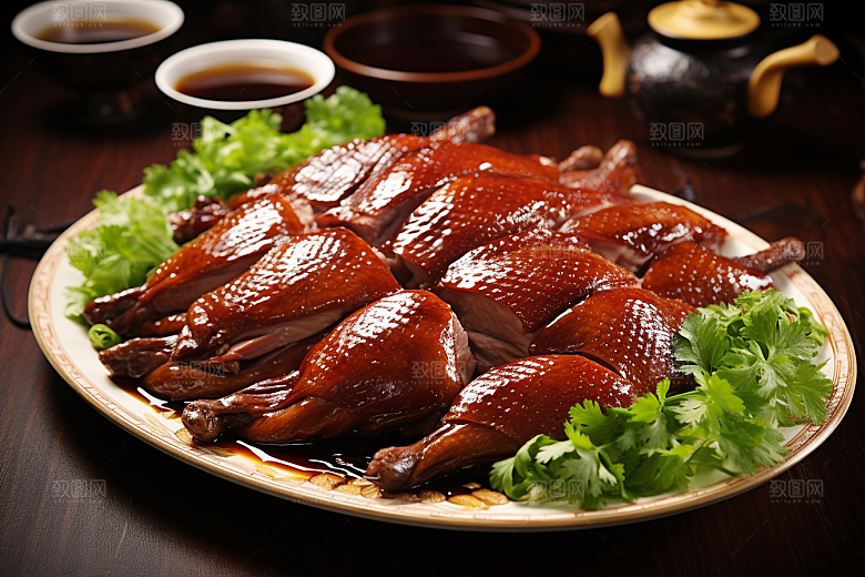 烤鸭烧鸭高清特色菜素材
