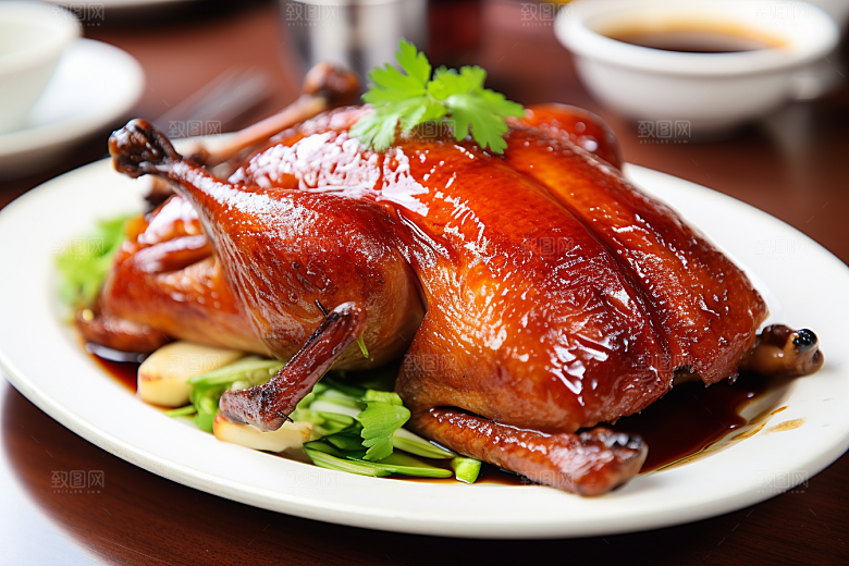 烤鸭烧鸭特色菜烧腊素材
