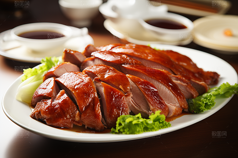 烤鸭烧鸭烧鹅硬菜素材