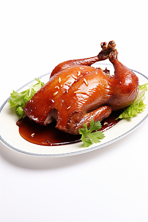 烤鸭烧鸭高清硬菜素材