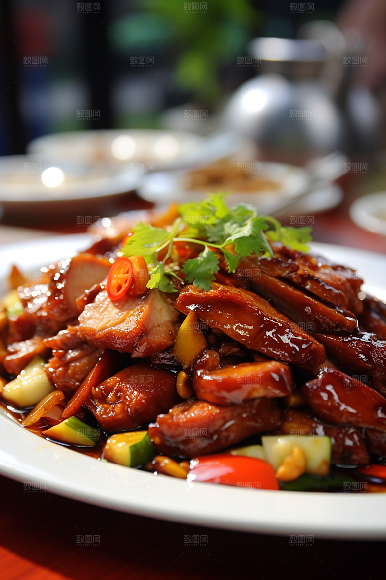 烤鸭烧鸭美味主菜素材