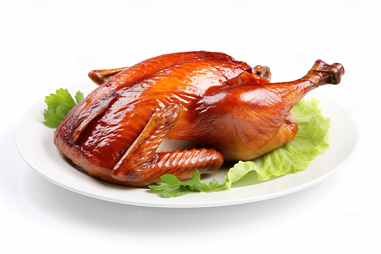 烤鸭烧鸭特色菜烧腊素材