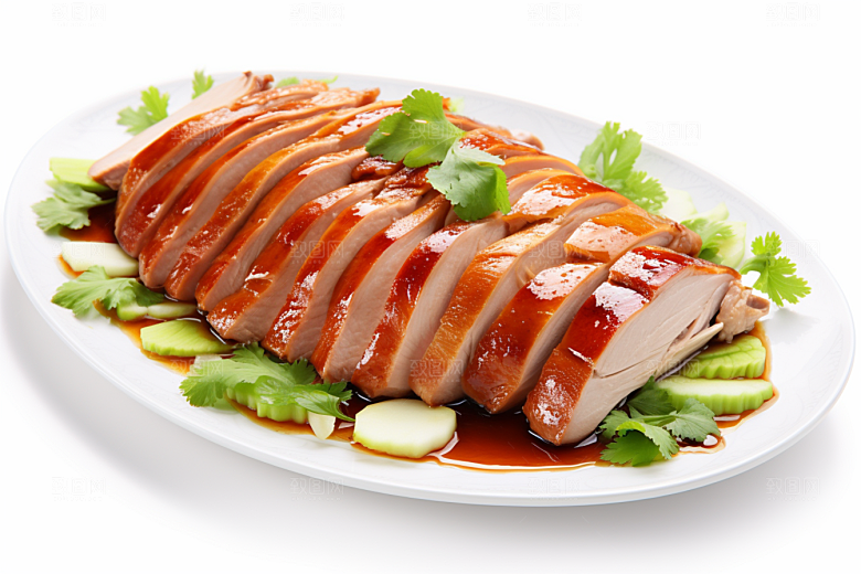 烤鸭烧鸭硬菜烧鹅素材