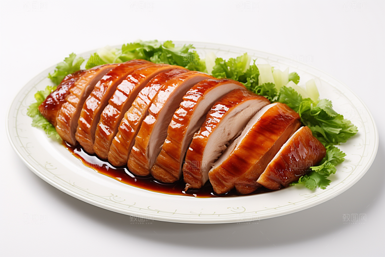 烤鸭烧鸭烧鹅硬菜素材