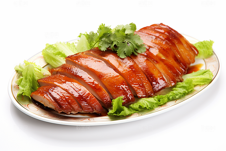 烤鸭烧鸭主菜特色菜素材