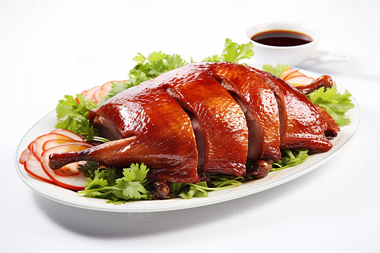 烤鸭烧鸭特色菜硬菜素材