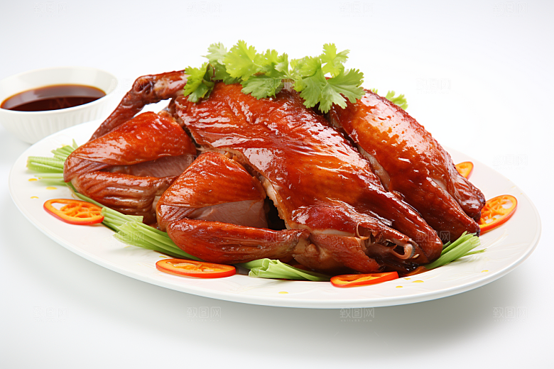 烤鸭烧鸭硬菜烧鹅素材
