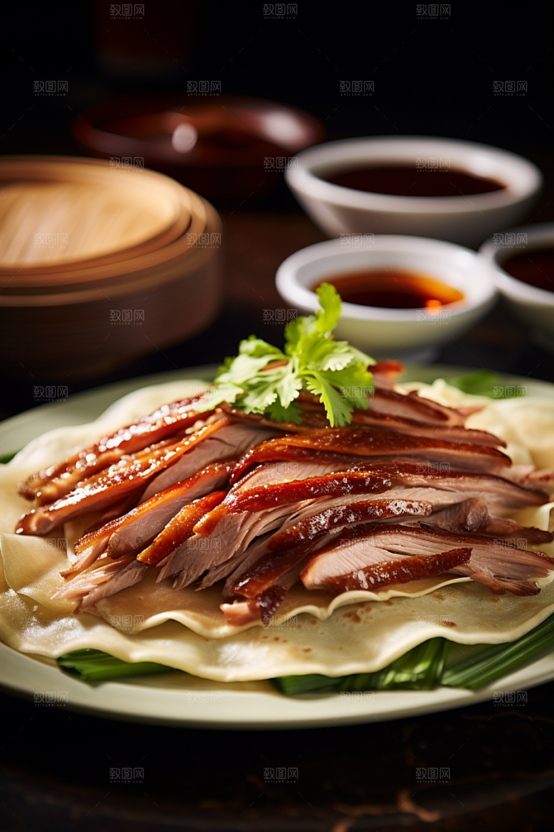 烤鸭烧鸭高清美味素材