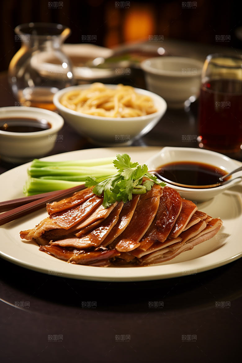 烤鸭烧鸭高清美味素材