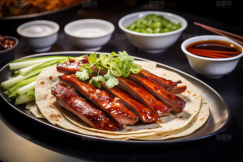 烤鸭烧鸭烧腊高清素材