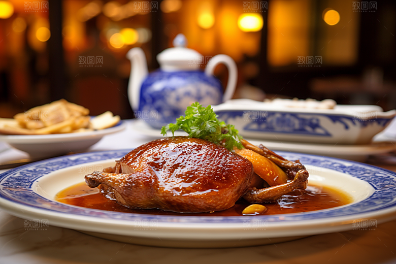 烤鸭烧鸭硬菜高清素材
