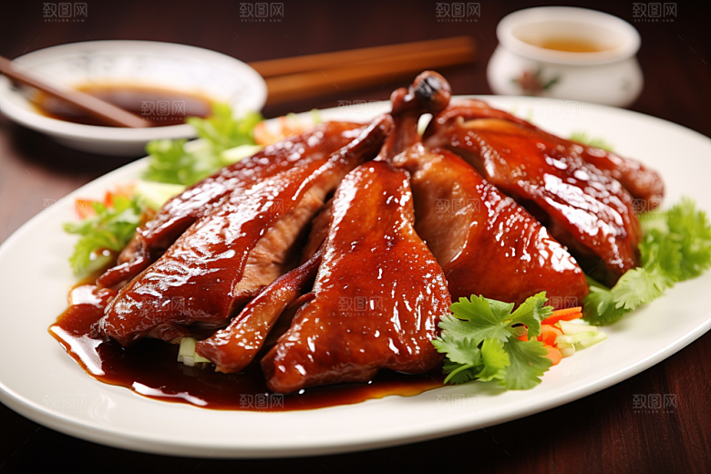 烤鸭烧鸭主菜硬菜素材