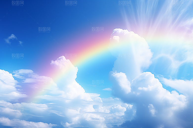 卡通彩虹高清幻想素材