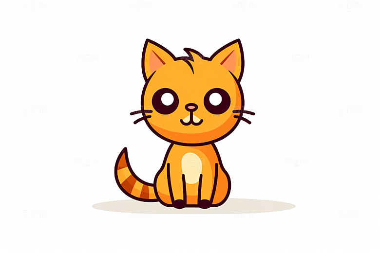 卡通猫咪宠物可爱贴纸