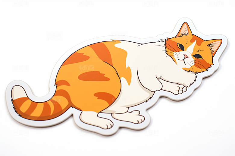 卡通猫咪小猫可爱贴纸
