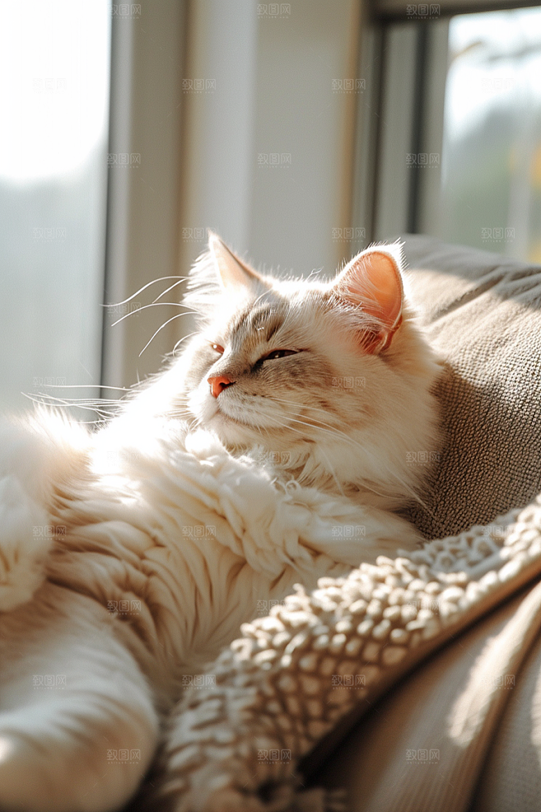 可爱布偶猫仙女猫动物摄影图