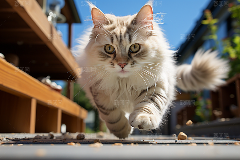 可爱布偶猫长毛猫仙女猫摄影图