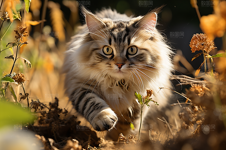 可爱布偶猫长毛猫高清摄影图
