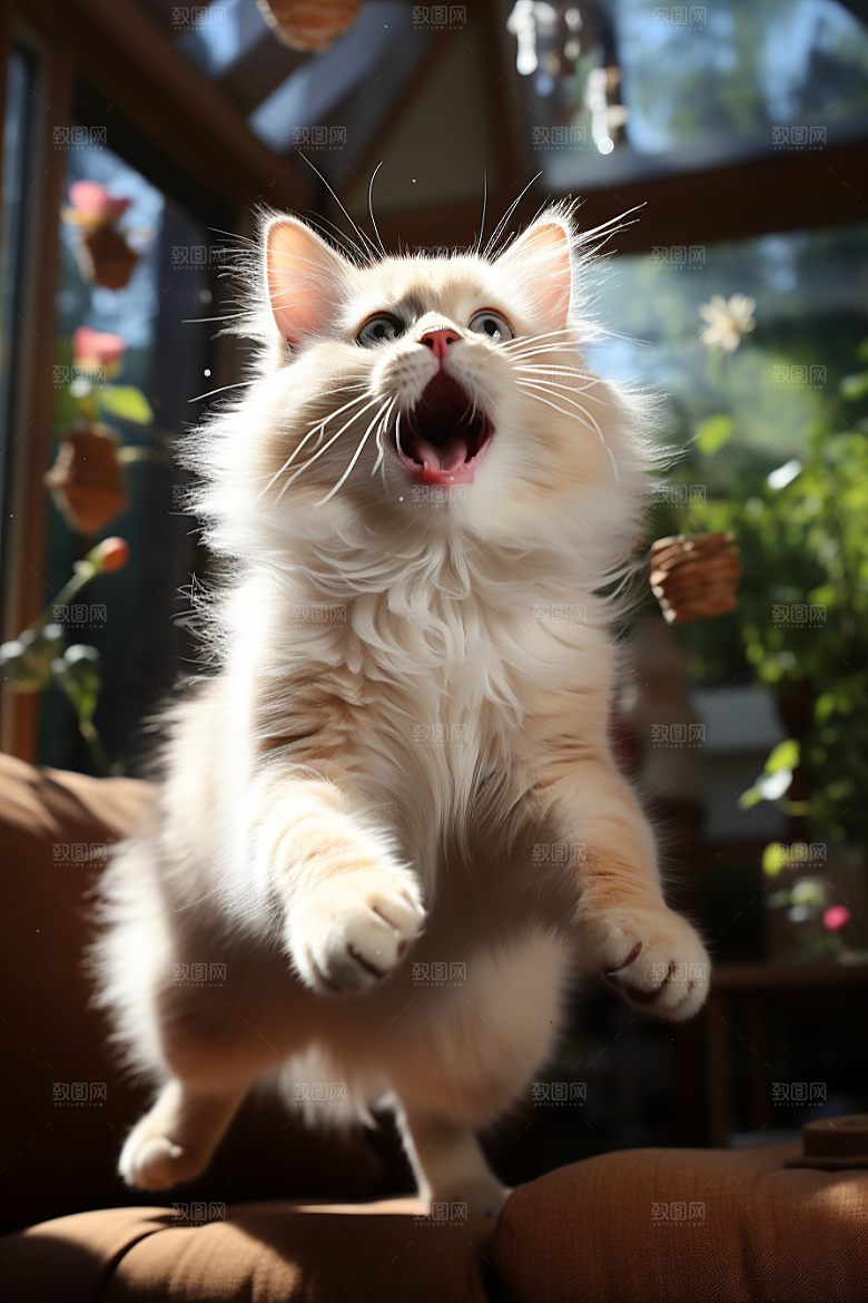 可爱布偶猫宠物高清摄影图
