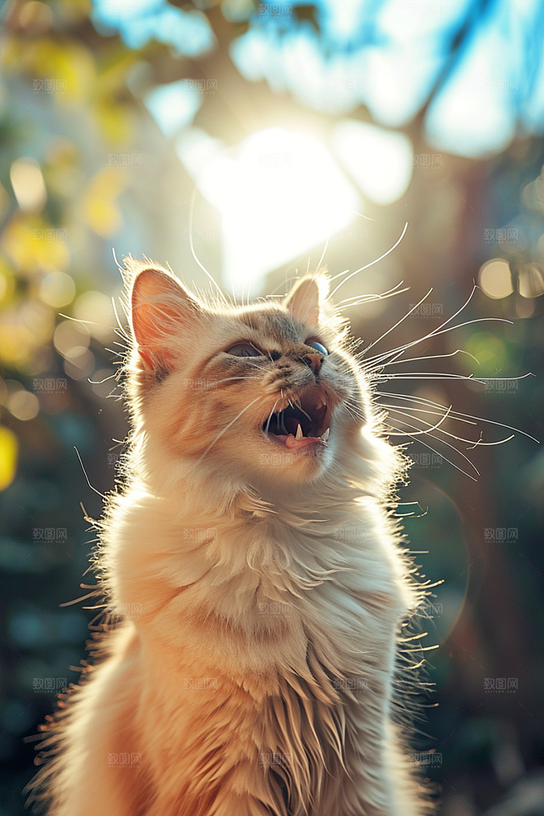 可爱布偶猫高清宠物摄影图