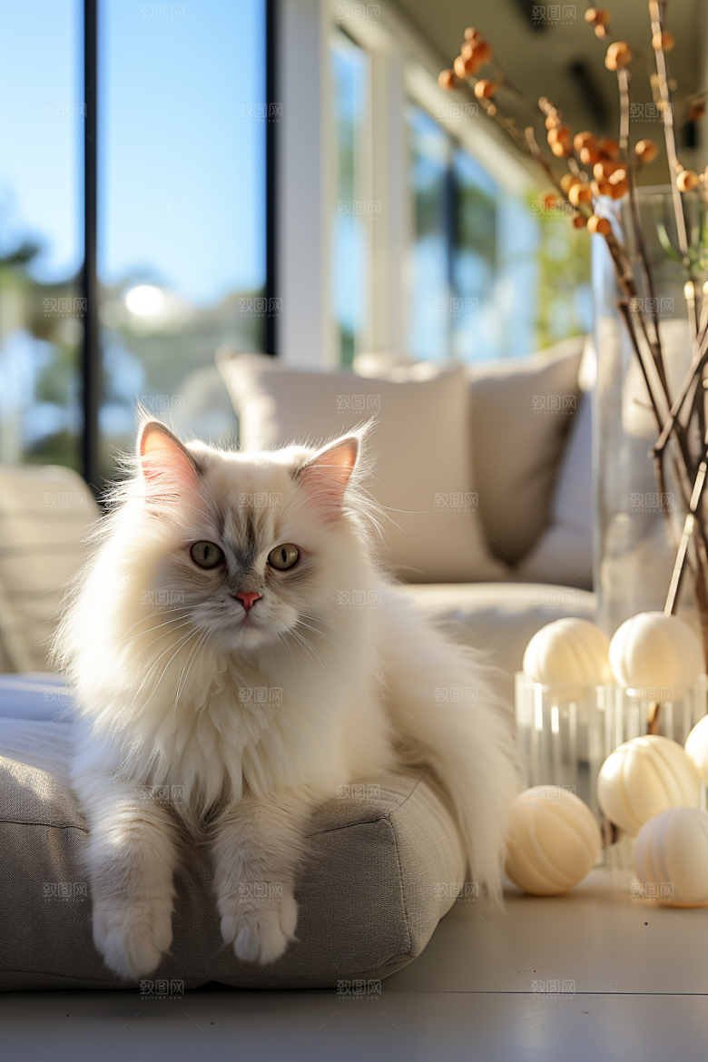 可爱布偶猫高清仙女猫摄影图