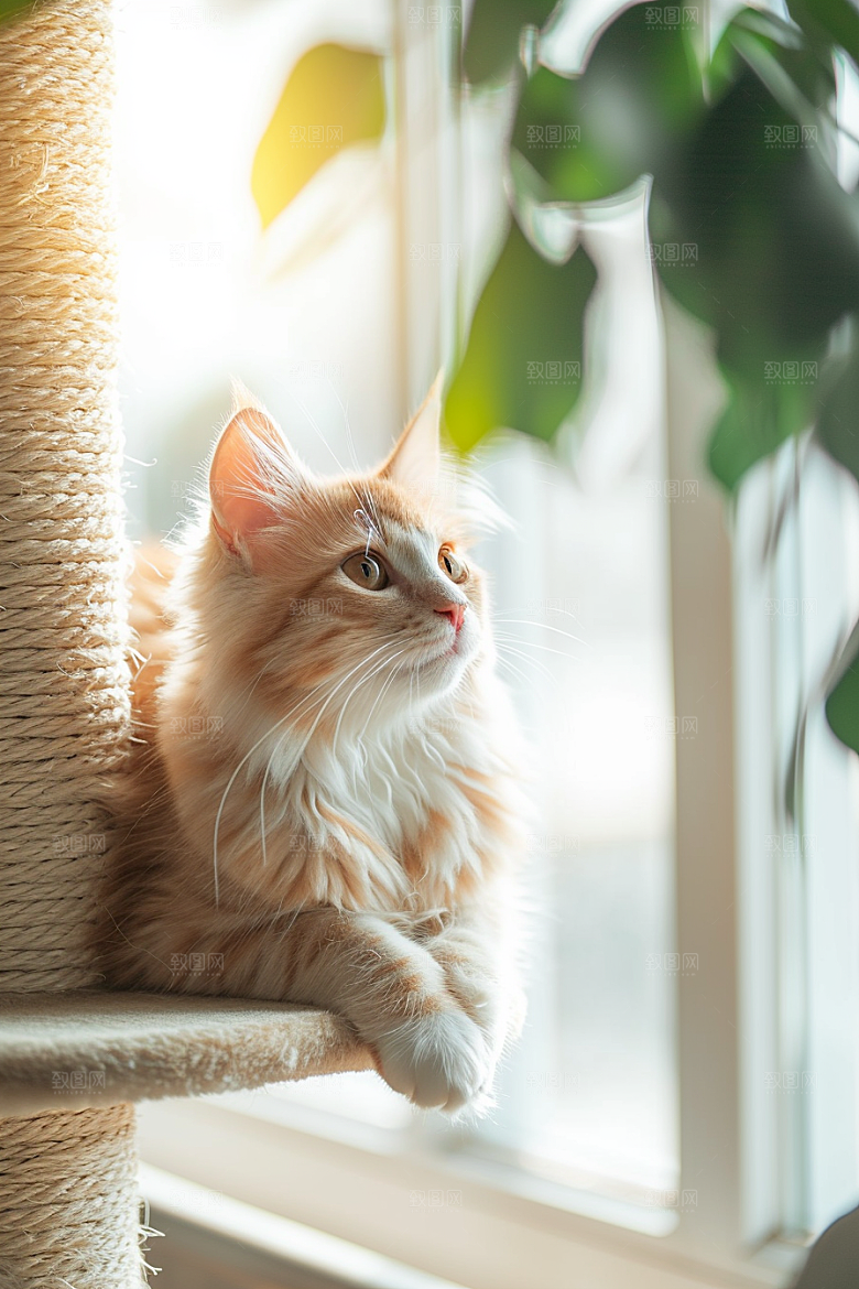 可爱布偶猫优雅动物摄影图
