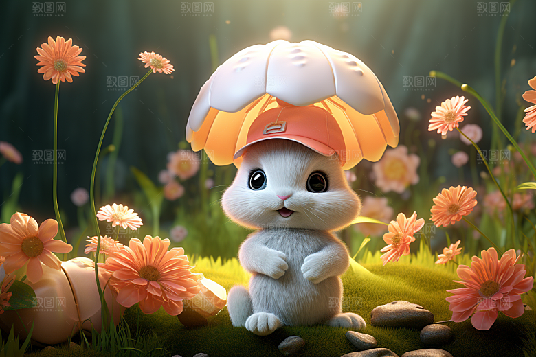 可爱动物高清动画模型